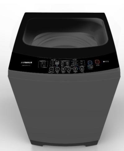 غسالة فيشر اتوماتيك 8 كيلو تعبئة علوية لون فضي + قفل تحكم - FAWMT-M80G