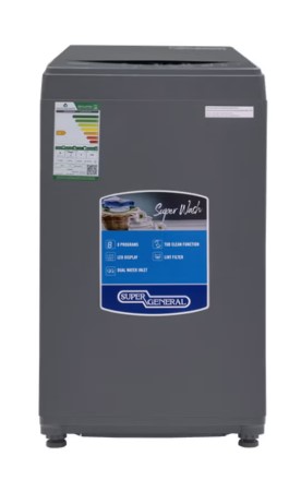 غساله سوبر جنرال علويه اتوماتيك 8 كيلو KSGW826