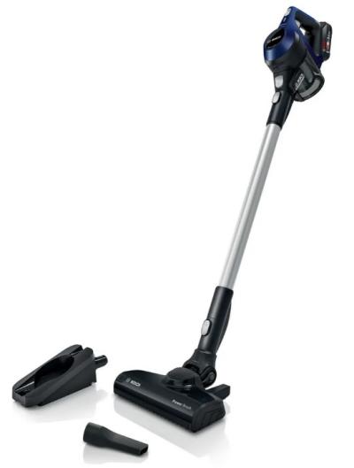 مكنسة عامودية لاسلكية بوش 2*1 ازرق في اسود (الماني)