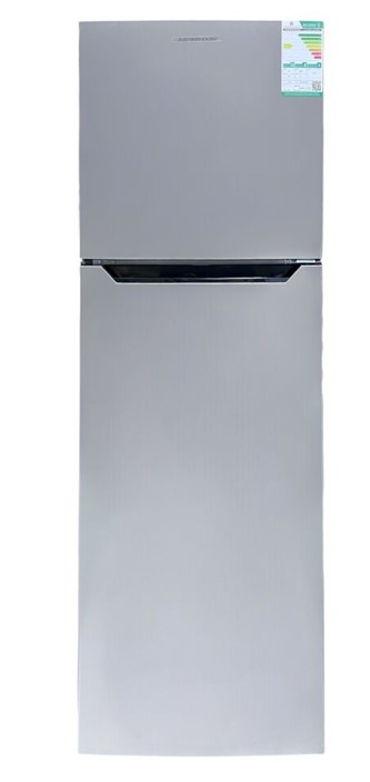 ثلاجة بابين بخار جاستنجهاوس لون سيلفر 332 لتر 11.8 قدم موديل JSRF-3349