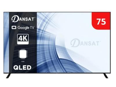 شاشة دان سات 75 بوصة QLED كيوليد جوجل - DTD75BU