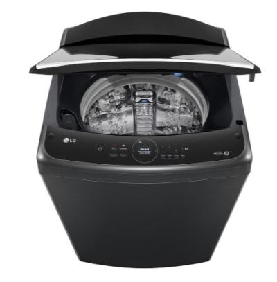 غسالة اتوماتيك علوية ال جي 24 كيلو 220 خط استيل اسود WTV24HHP