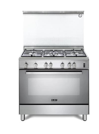 البا فرن غاز ,60×90 سم ,عدد 5 ع , أمان كامل , إشعال ذاتي , شواية , إيطالي,استيل, CXX965G