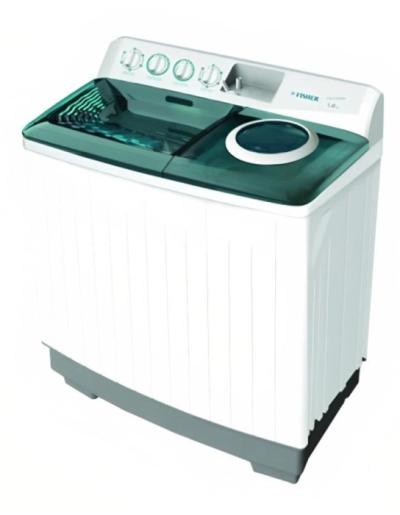 غسالة فيشر حوضين 8 كيلو م/FW-P8000N1