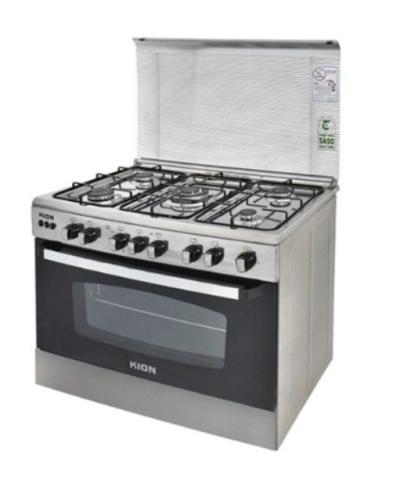 Keune Gas Oven 60*90 cm 5 Burners Self Ignition Steel KFS9060AD